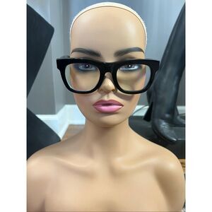 Retrosuperfuture black thick eyeglasses